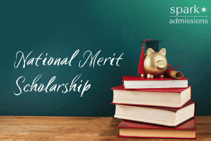 Golden pig with graduation cap on books