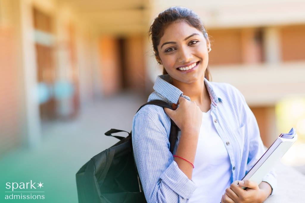 South Asian college applicant representing strategies to stand out in the admissions process.
